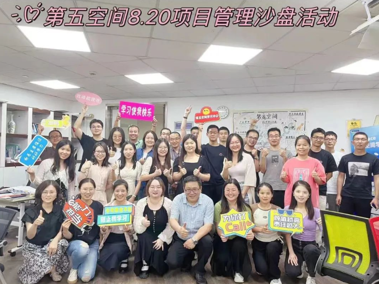 第五期“休活”项目管理实景沙盘活动回顾
